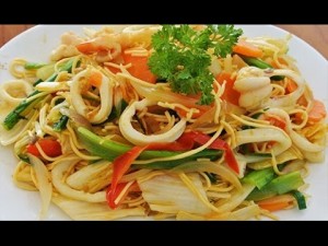 Mỳ Ý sốt hải sản