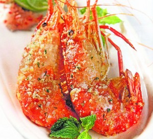 Tôm sú rang muối