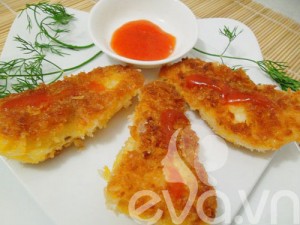 Cá diêu hồng chiên xù