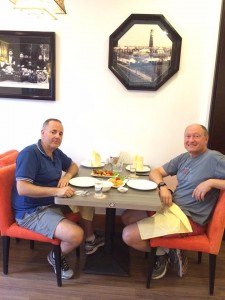 They said ” we’re surprised to step into the restaurant …I love everything here “